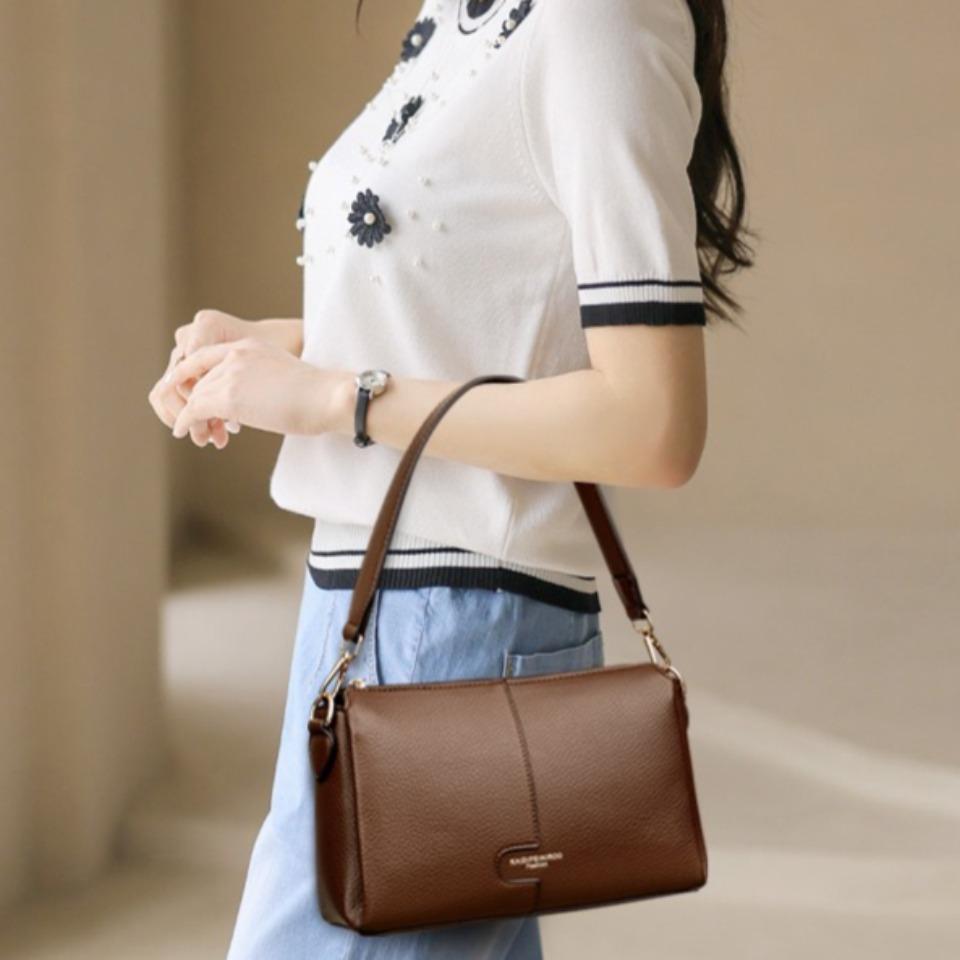Genuine Brand Luxury Handbags Women Bags Designer Top Quality Soft Leather Shoulder Bags for Women Female Crossbody Bag Handbags