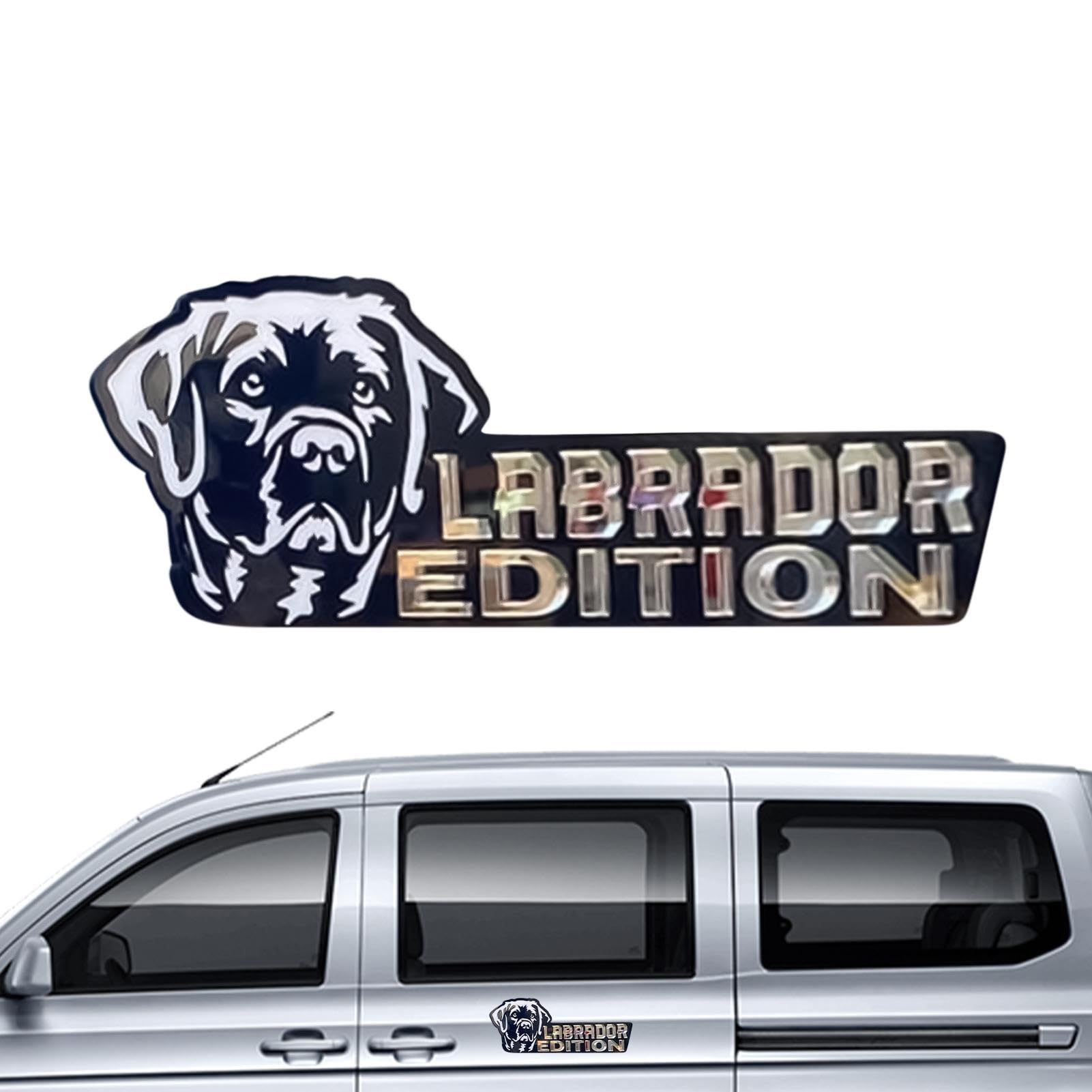 Dog ion Car Badge, Dog Car Decal, Funny | 3D Dog Badge, Acrylic Car See description