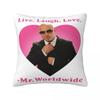 Pillow Cover Mr Worldwide Pitbull Custom Cushion Cover Fashion Pillow Case For Office Car Home Decorative Pillowcases