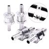 One Way 6/8/10/12mm 4 Size Aluminium Alloy Fuel Non Return Check Valve Fit for Carburettor And Low Pressure Fuel Systems