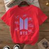 2026 BTS אופנת קיץ חולצת טי טרנדית גברים נשים טופ וינטג' היפ הופ סטריטוור טי שירט אוברסייז שרוול קצר ביגוד קז'ואל