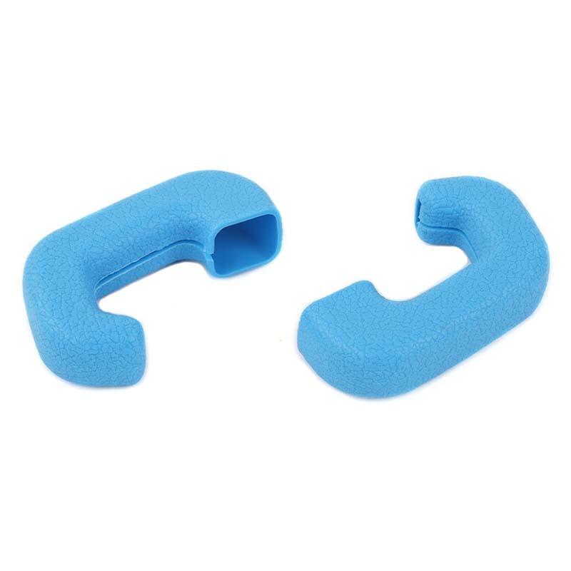 

Car Front Bumper Trailer Hook Protective Cover Decoration For Ford Bronco Sport 2021 Up Car Exterior Accessories светло-синий