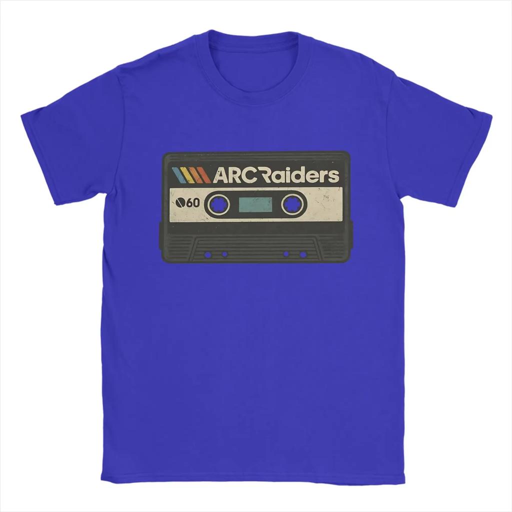 ARC Raiders Mönster Kul T-shirt Unisex Tryckt Bomull Rund Hals Alla Säsonger Streetwear Topp översized t-shirt harajuku