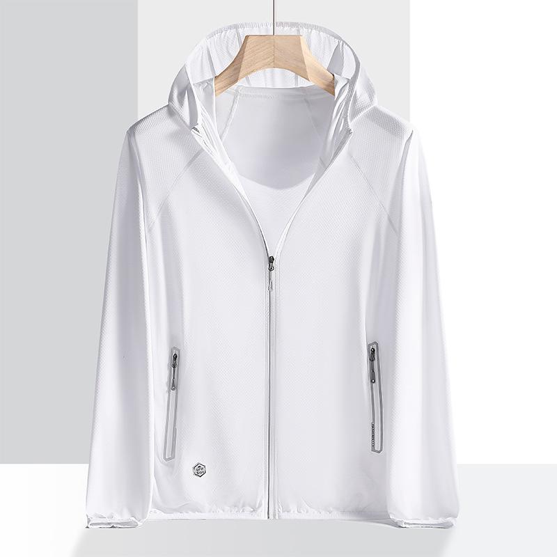 Sunscreen Suit Ice Silk Sunscreen Suit Plus Size Jacket Outdoor Quick Drying Ultra-thin Breathable Skin Suit