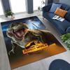 Classic Jurassic Park Dinosaur Movie Tyrannosaurus Rex Rug for Bedroom Living Room Sofa Home Doormat Decor,Non-slip Floor Mat