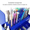 Plastic Storage Box Tweezer Screwdriver Business Card Storage Box for Mobile Phone Repair Desk Desktop Finishing Storage
