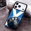 Scottish Silk Flag printed Phone Case For iPhone 17,16e,15,14,13,12,11,Mini,Pro,MAX soft Silicone Cover