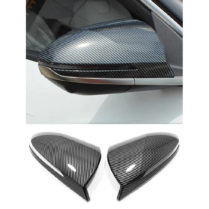 For Hyundai Tucson 2021 2022 2023 NX4 Car Accessories Trim Carbon Fiber Styling Rear View Mirror Cover