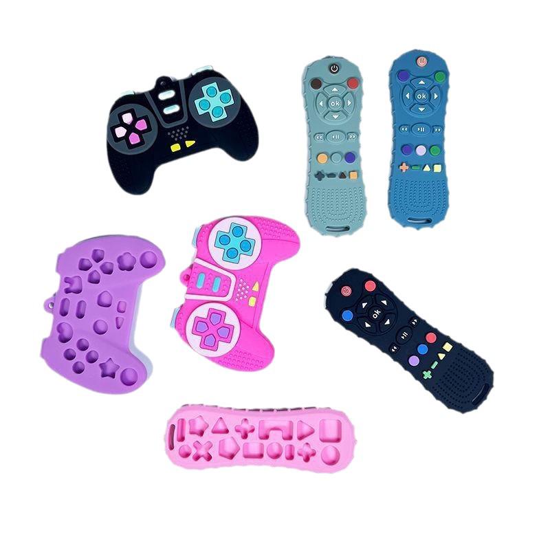 Food-grade Silicone Remote Control Baby Teether Toy