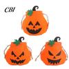 Reusable Halloween Bag Drawstring Pumpkin for Kids, Trick or Treat Candy Bag, Festive Decoration Non Woven Fabric Goodie Party Favors Gift