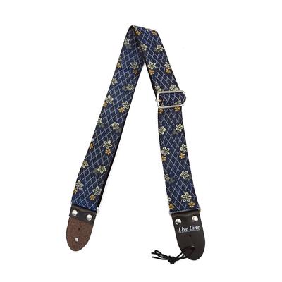 LIVE LINE Tatami Border Series Ouka Shinfoni Guitar Strap LST28SP7