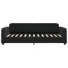 Daybed Black 90x200 Cm Velvet