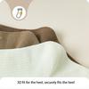 5 Pair Women Fashionable Ruffle Cuffs Crew Socks Cotton Blend Ribbed Knitted Stretchy Fit Comfortable Frilly Ankle Socks