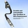 Super Fast Charging 4-In-1 Keychain Data Cable With Smart Digital Display Compatible With All Models