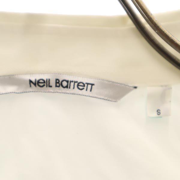 Neil Barrett Long Sleeve Shirt S White Women Used