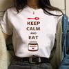90s Nutella Print Graphic Womens Tshirt Fashionable Harajuku Tshirt Cute Cartoon Tshirt Korean Style Womens Cute Tshirt