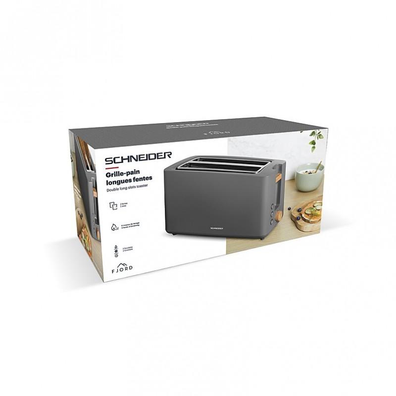 Schneider 2 Long Slot Toaster 1550w Scton2lg