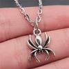 Dragon Snake Spider Gothic Pendant Antique Bronze Metal Daughter Choker Necklace Hot Sale