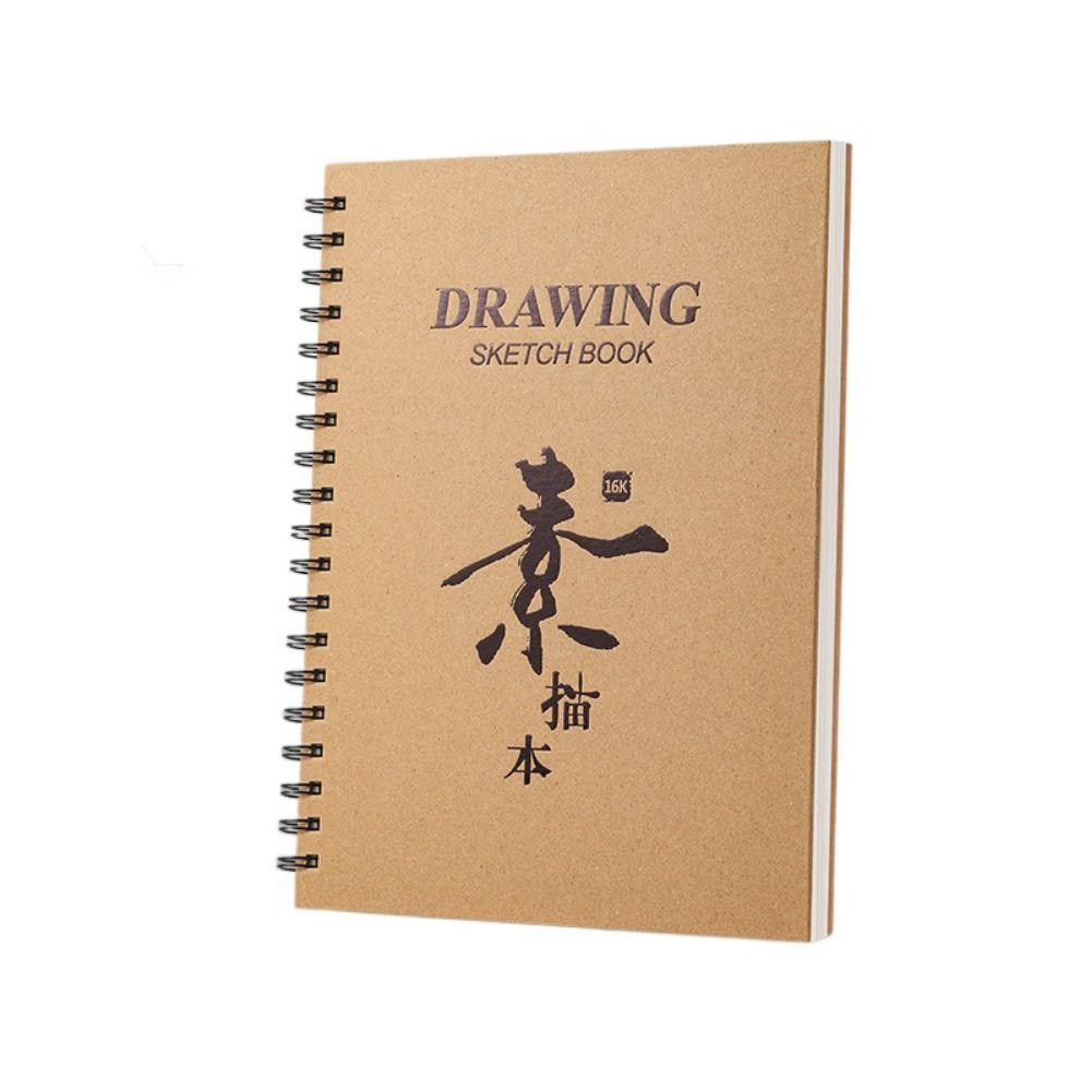 Thickened Thick Drawing Paper 30 Sheets Artist Sketch Pad A4 8K 16K Coil Sketchbook  Sketch