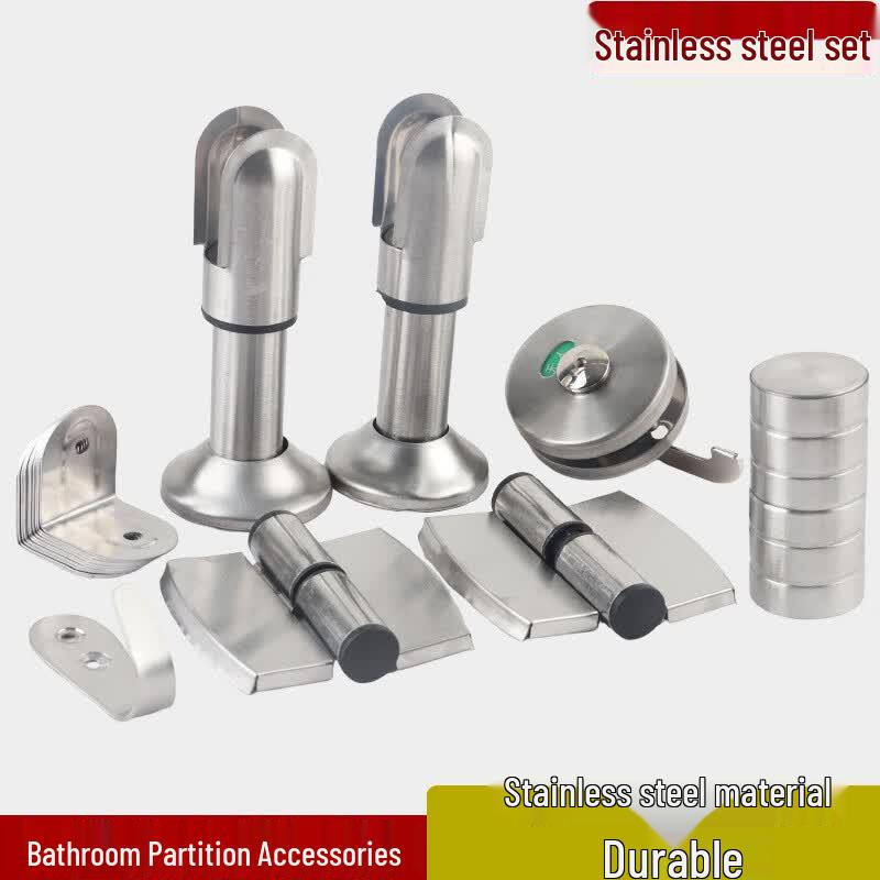 Kit di Ferramenta per Divisori di Bagni Pubblici Zhunming