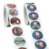 Pack Sticker Christmas Holiday Gift Decorating Gift 1 Roll 500 Posts Christmas