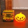 Halloween LEDpumpkin Lantern Light Home Decoration Candle Lamp Halloween Party Supplies Haunted House Horror Props Kids Gift