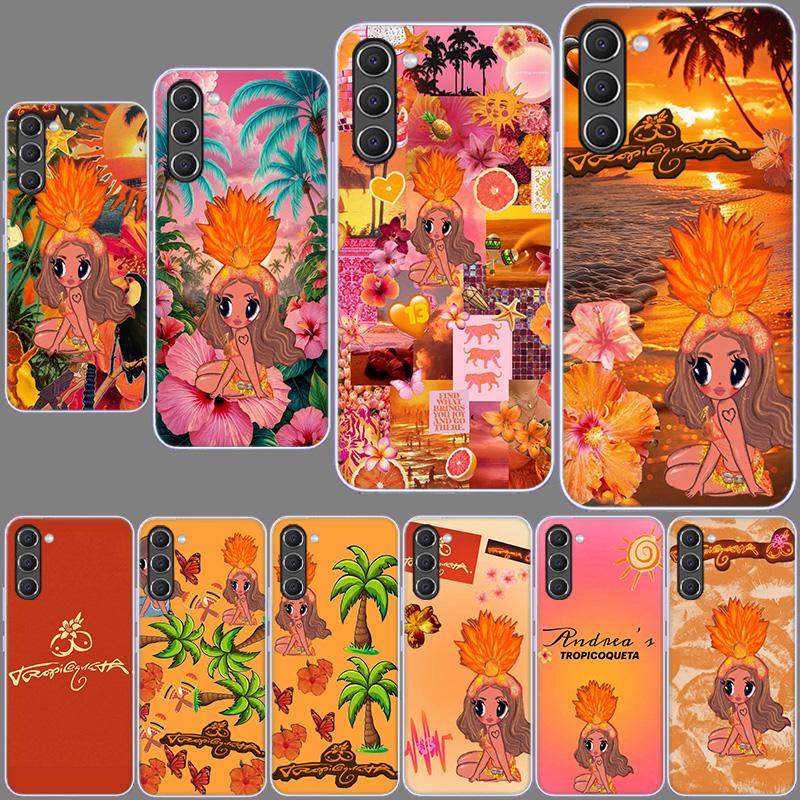K-Karol G Tropicoqueta Phone Case for Samsung A54 A14 A24 A34 A17 A37 A57 A55 A35 A25 A15 A13 A23 A33 A53 A07 A05S A04S A03 A73