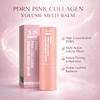 Bálsamo Labial Rellenador de Colágeno Rosa PDRN 10g, Hidratación Multiefecto Nutre y Reduce las Líneas de los Labios