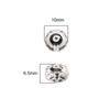 Z38 5pcs 10mm Round Transparent Glossy Glass Bead Candy Color Texture Handmade Jewelry DIY Bracelet Necklace Pendant Accessories