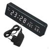 LED Digital Alarm Clock Electronic With Temperature Hygrometer