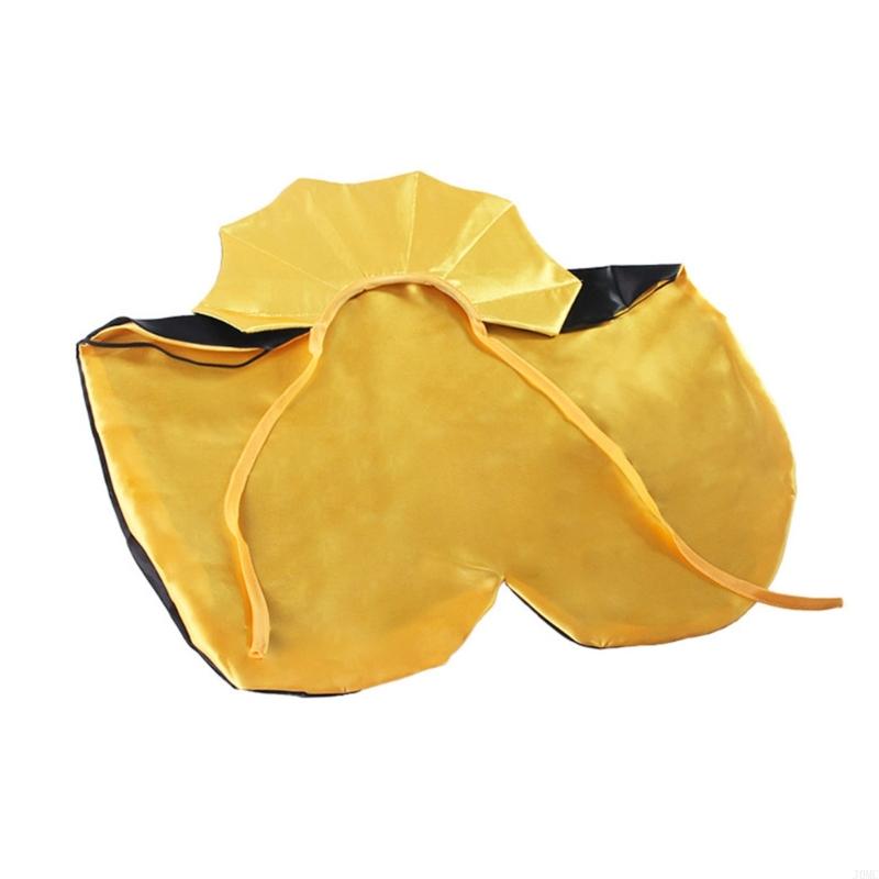 Halloween Pet Costume Cloak with Easy to Wear Laceup Tied Design Comfortable Polyester Dog Cosplay Outfit for Parties J0MC