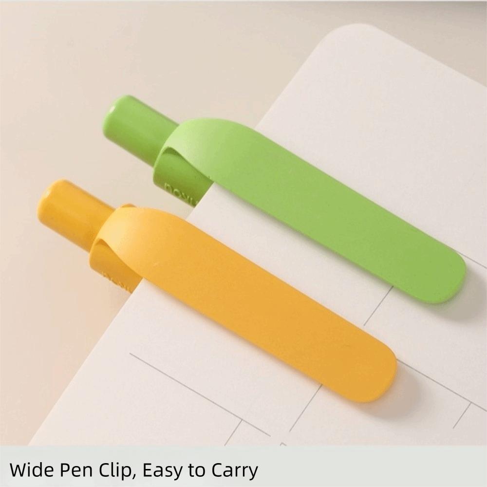 Corn Shape Ballpoint Pen Biodegradable Writing Pen Eco-Friendly Gel Pen Desktop Use