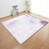 Textured Large Carpet Feather Wind Bedroom Floor Mat