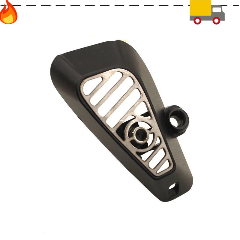 Motorcycle Exhaust Pipe Cover Exhaust Port Protective Cover Motorcycle Accessories Black