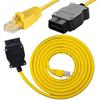 Xiatiaosann OBD2 To Ethernet Cable, ENET RJ45 Cable for BMW
