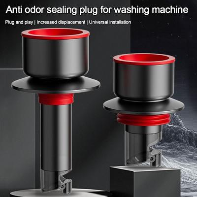 Stainless Steel Sink Drain Pipe Adapter Anti Odor Sealing Ring Kitchen Basin Sewer Branch Multifunctional
