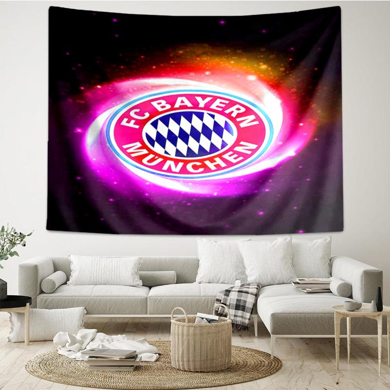 1PC Munich FC Artwork Printed Tapestry Room Decoration Wall Hanging for Living Room Bedroom, dormitory, Birthday and Christmas gifts