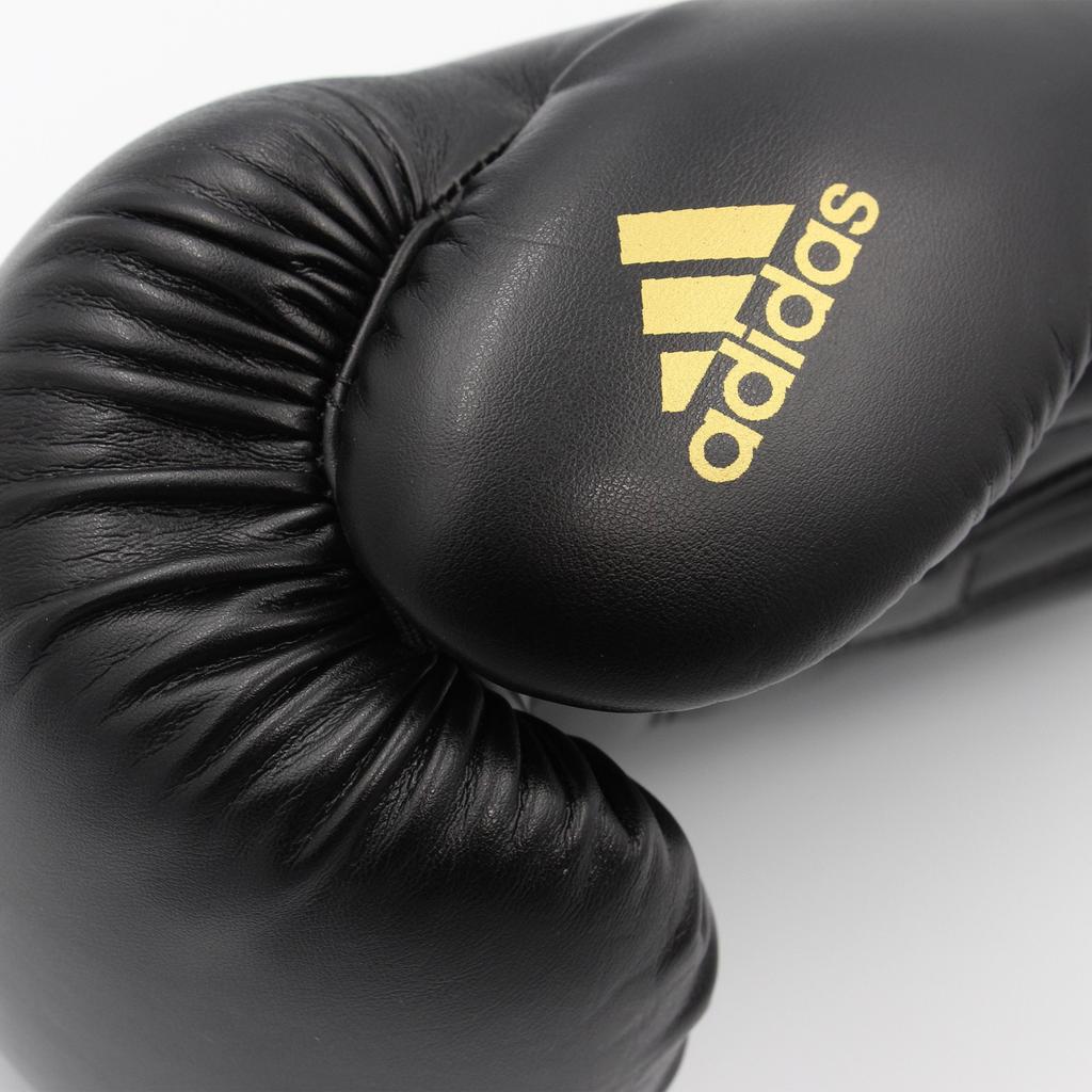 Adidas Speed 50 Boxing Gloves Black/Gold 12oz