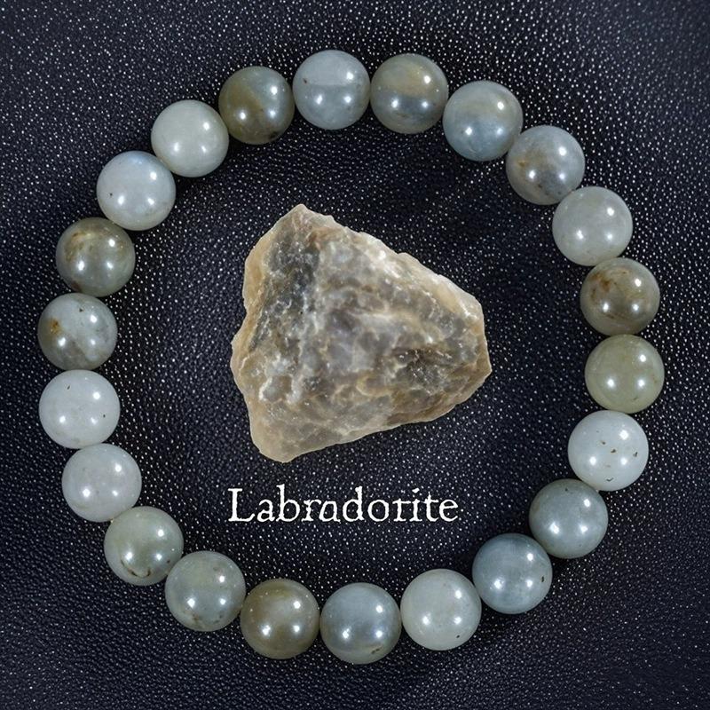 Amethyst Sunstone Lapis Lazuli Tiger Eye Handmade Agate Crystal Green Dongling Bracelet