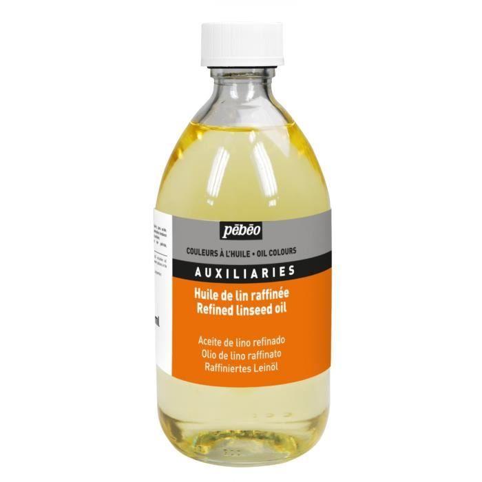 Pebeo - Couleurs À L’huile - Huile de lin raffinée 495ml