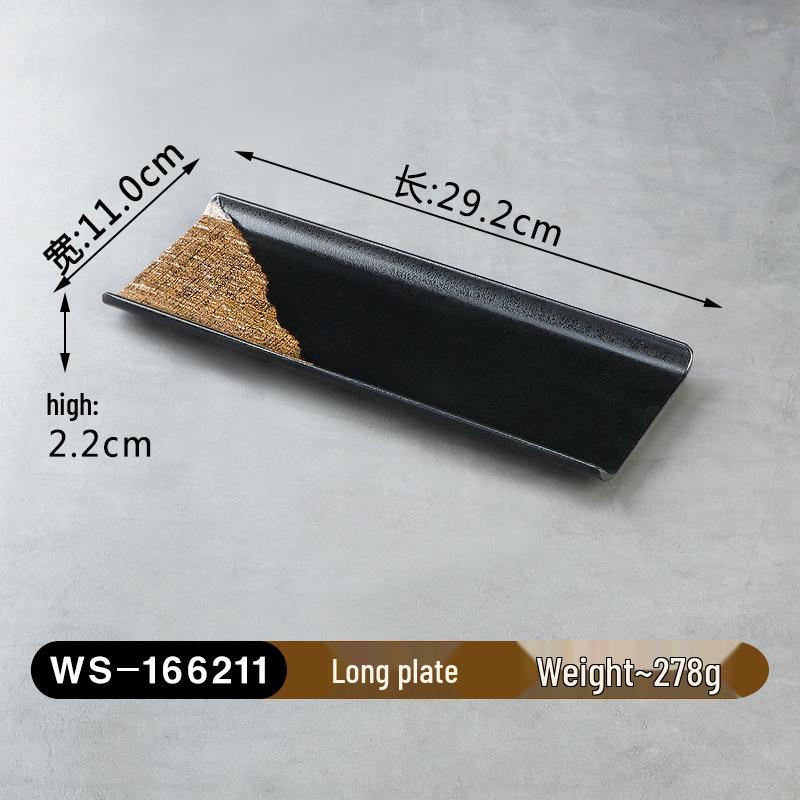 Melamine Imitation Porcelain Hot Pot & BBQ Plate with Handle