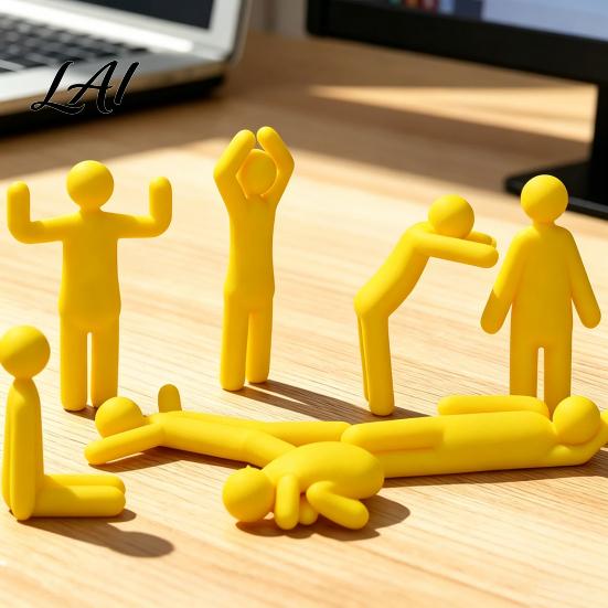 Handgefertigte Malprojekte 8 Stück Meccha Chamäleon Figuren 3D Gedruckte Gelenkige Action Mehrfarbige Spielzeugfiguren DIY Leere Graffiti Malspielzeug,