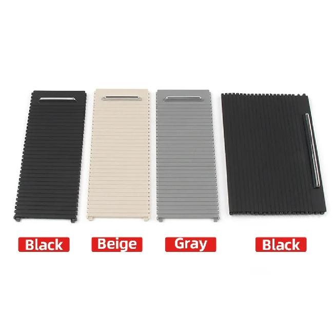 3T0862531 For Skoda Superb 2009-2013 3T0862531 Car Center Console Drink Cup Water Holder Roller Shutter Blind Cover Plate