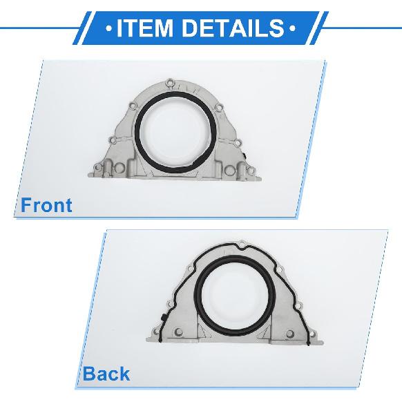 1 Pc Engine Crankshaft Oil Seal with Flange for BMW X5 550i Rear Main Seal No.11147583221