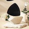 Black Pear Dual-Use Soft Triangle Puff: Non-Absorbing, Wet & Dry, Close-Fitting Foundation Setting