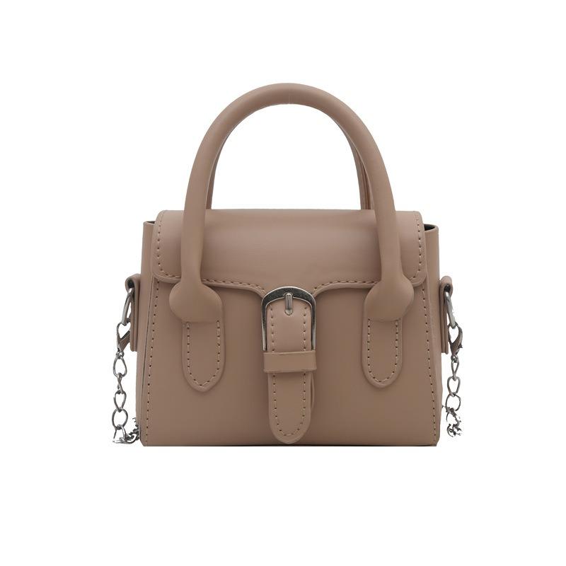 Hand carry mini square bag women's autumn new fashion shoulder messenger bag niche casual women's bag