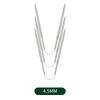 3pcs/Set Circular Knitting Needles Sweater Knitting Needle Tools Small Loop Needle DIY Knitting Needles Kits DIY Tool Accessory