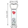 Bracco Tedesco a Pelo Ruvido I - apribottiglie con cane, apribottiglie da frigo personalizzato, regalo unico per un uomo del marchio Art-Dog