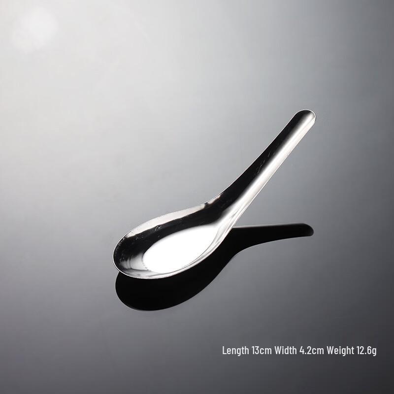 QianXing Stainless Steel Flat-Bottom Kids Spoons - 100 Count