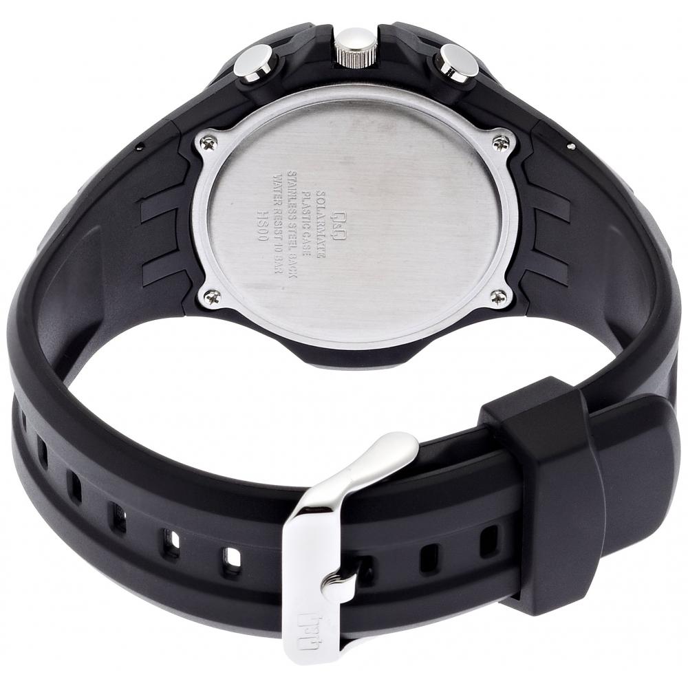 Buy Citizen Q\u0026Q Watches SOLARMATE Solar Mate Chronograph H034-007 Black at  affordable prices — free shipping, real reviews with photos — Joom